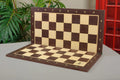 Folding African Palisander and Maple Wooden Tournament Chess Board