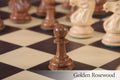 The Congress Series Luxury Chess Set, Box, & Board Combination