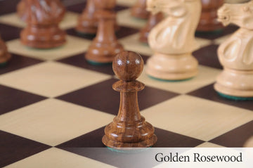 The Congress Series Luxury Chess Set, Box, & Board Combination