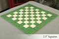 Greenwood and Bird's Eye Maple Standard Traditional Chess Board - Gloss Finish