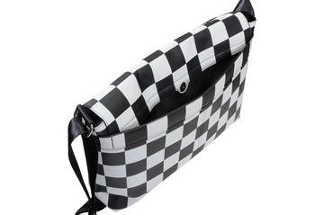 Checkered Chessboard Messenger Bag