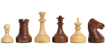 The Camaratta Collection - The Louis Persinger Series Chess Pieces - 3.6