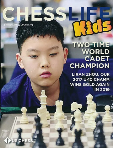 CLEARANCE - Chess Life For Kids Magazine - February 2020 Issue