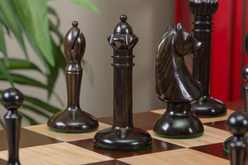 The Circa 1910 Lasker Schlechter World Chess Championship Series Chess Pieces - 4.5