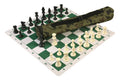Quiver Chess Set Combination and Triple Weighted Regulation Pieces | Thin Mousepad Chess Board | Quiver Bag