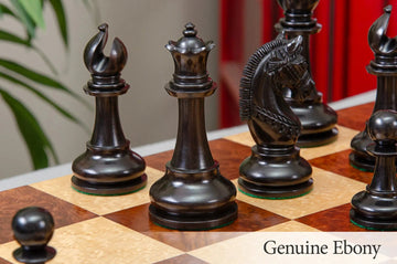The Lucca Series Artisan Chess Pieces - 4.4