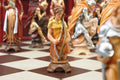 The Pyrenees Series Hand Painted Chess Pieces - From The Val Gardena Collection - 6.3
