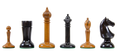 The Circa 1910 Lasker Schlechter World Chess Championship Series Chess Pieces - 4.5" King