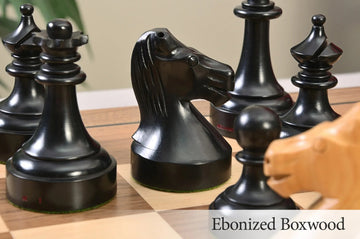 The Camaratta Collection - The Louis Persinger II Series Chess Pieces - 3.6