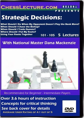 E-DVD Strategic Decisions - Chess Lecture - Volume 3