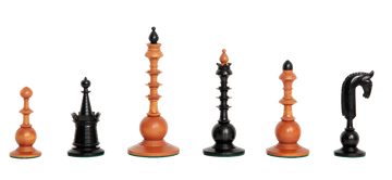 The Circa 1750 Dutch Series Luxury Chess Pieces - 4.4" King