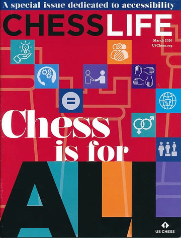 CLEARANCE - Chess Life Magazine - March 2020 Issue