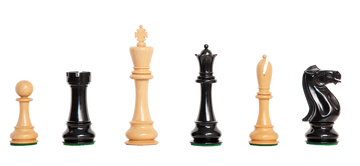 The St. Petersburg 1895 Series Luxury Chess Pieces - 6" King