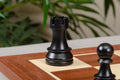 The German Series Single Weighted Regulation Plastic Chess Pieces - 3.75