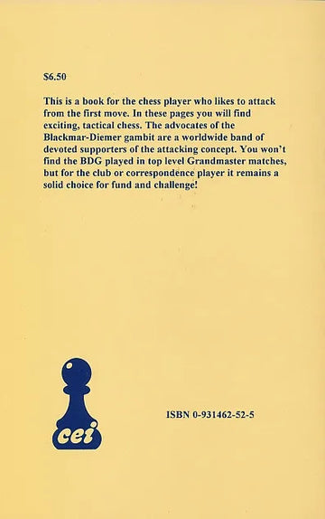 CLEARANCE - Blackmar Diemer Gambit