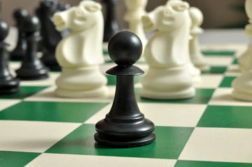 The Reykjavik Series Plastic Chess Pieces - 3.75