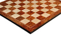 Elm Burl & Maple Superior Traditional Chess Board - 2.5