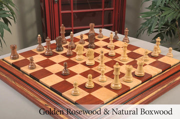 The Fischer Dubrovnik II Series Chess Pieces - 3.625