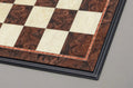 Walnut Burl & Maple Superior Traditional Chess Board - 2.5