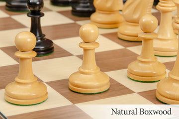 The Circa 1940 Soviet Club Series Chess Pieces - 4.0