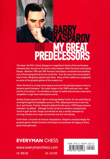 Garry Kasparov on My Greatest Predecessors - Part V