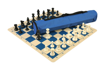 Quiver Chess Set Combination and Single Weighted Regulation Pieces | Silicone Chess Board | Quiver Bag