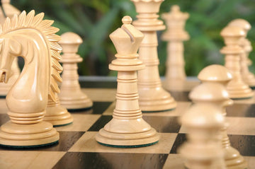 The Bomarzo Series Luxury Chess Pieces - 4.4