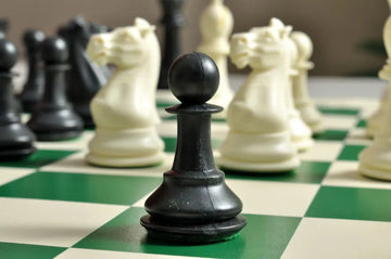 The Marshall Series Plastic Chess Pieces - 3.75