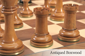 The Imperial Collector Series Luxury Chess Pieces with Brass Weighting - 4.4
