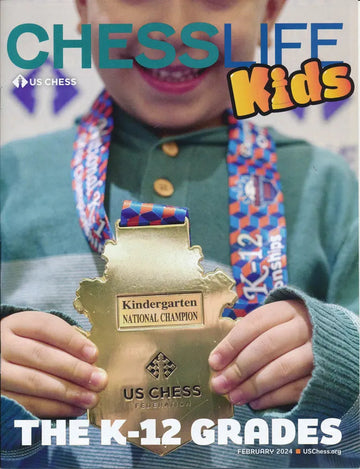 CLEARANCE - Chess Life for Kids Magazine - February 2024 Issue