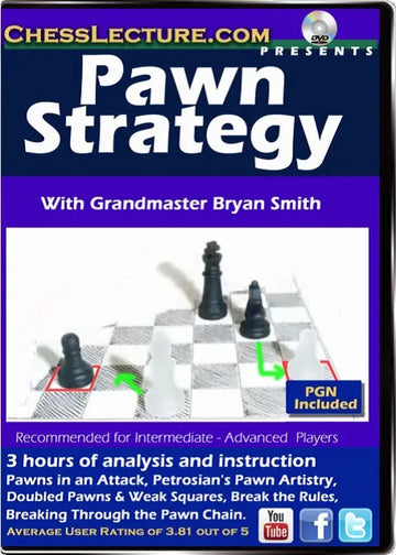 E-DVD Pawn Strategy - Chess Lecture - Volume 128