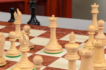 The Library Collection - The Anderssen Dropjaw Series Chess Pieces - 2.875