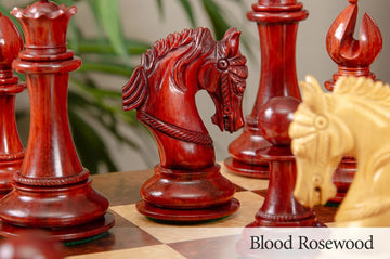 The Salerno Series Artisan Chess Pieces - 4.4