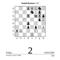 Chess 2026 Day-to-Day Calendar:  A Year of Chess Puzzles