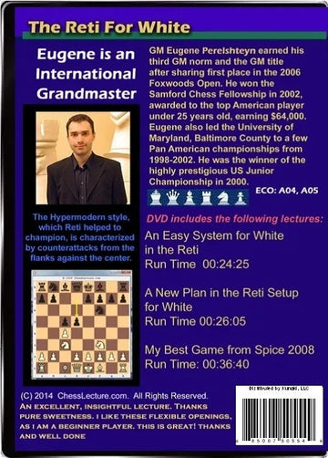 E-DVD The Reti for White - Chess Lecture - Volume 102