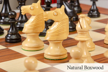 The Glass Eyed Lardy Series Chess Pieces - 3.75