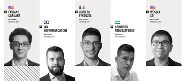 The 2024 Saint Louis Rapid & Blitz DGT Commemorative Series Chess Pieces