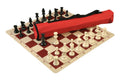 Quiver Chess Set Combination and Single Weighted Regulation Pieces | Silicone Chess Board | Quiver Bag