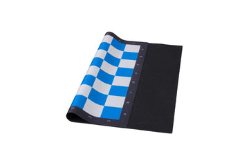 Blue - Full Color Thin Mousepad Chess Board