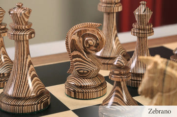 The Avant Garde Series Luxury Chess Pieces - 4.4