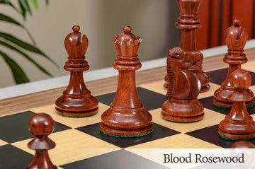 The Reykjavik II Series Chess Pieces - 3.75