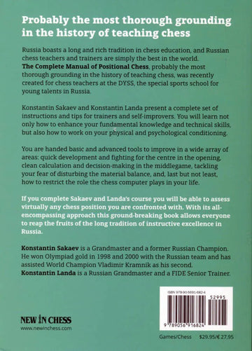 The Complete Manual of Positional Chess