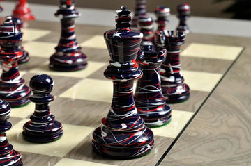 The Americana Series Chess Pieces - 4.0