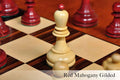 The Dubrovnik Series Gilded Chess Pieces - 3.75