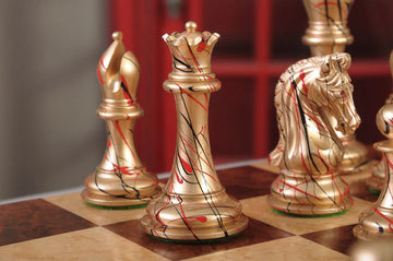 The Imperial Collector Series Artisan Chess Pieces - 4.4