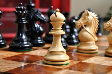 The Chesterfield Series Luxury Chess Pieces - 4.4