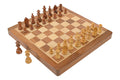FOLDING WOODEN MAGNETIC Travel Chess Set - 14