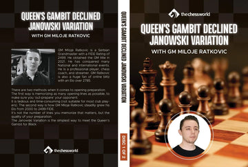 CLEARANCE - Queen's Gambit Declined Janowski Variation - GM Miloje Ratkovic