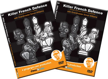The Complete Killer French by GM Simon Williams - 2 Volumes