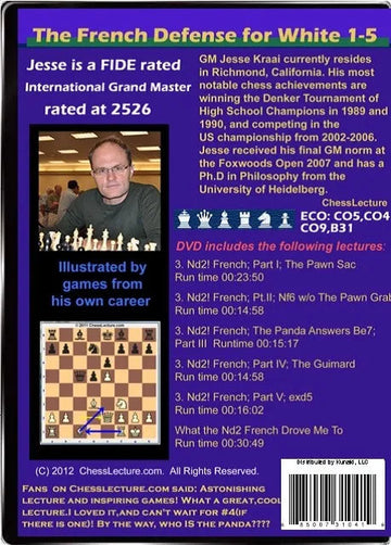 The French Defense for White - Chess Lecture - Volume 19